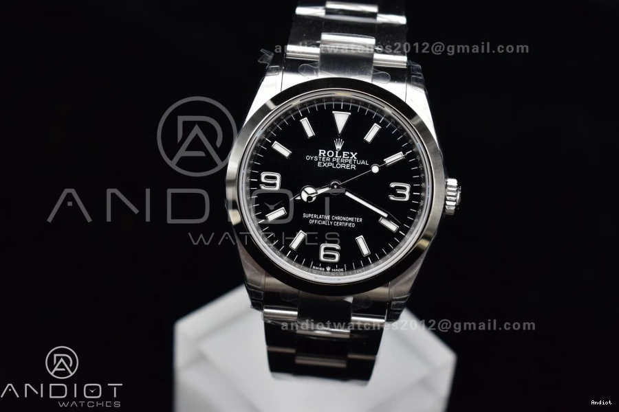 837 Dial Steel SS on Bracelet Explorer Black 124270 Unisex VSF 904L Edition DD 1:1 36mm Best 0720
